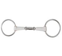 beris Mors de filet, double brisure anneau : 7,5 cm; épaisseur du mors 18 mm 135 mm