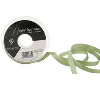 Berisfords 3501 Ruban en Satin Double-Face 20 m x 10 mm, Kaki