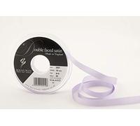 Berisfords 3501 Ruban en Satin Double-Face 20 m x 10 mm, Parme