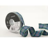 Berisfords 7622 Ruban tartan écossais traditionnel 25 m x 25 mm, Flower of Scotland
