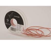 Berisfords BF_9165-3-329 Ruban lamé, Or, Polyester, Rose Gold, 3 mm, Set de 30 Pièces