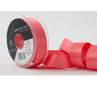 Berisfords Rouleau de Ruban en Polyester satiné Corail 25 mm
