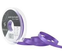 Berisfords Ruban de Satin Double-Face en Polyester 10 mm, Violet
