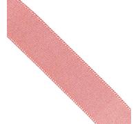 Berisfords Ruban de Satin Double-Face en Polyester 15 mm, Rose dragée