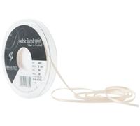 Berisfords Ruban de Satin Double-Face en Polyester 3 mm, Crème