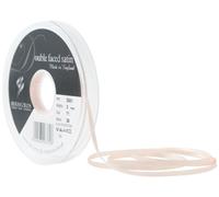Berisfords Ruban de Satin Double-Face en Polyester 3 mm, Pêche