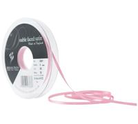Berisfords Ruban de Satin Double-Face en Polyester 3 mm, Rose Bonbon