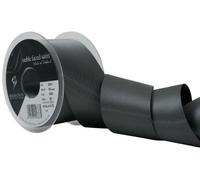 Berisfords Ruban de satin double-face en polyester 50 mm, Gris fer