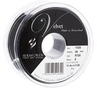 Berisfords Ruban de Velours, 10,2 x 4,5 x 10,2 cm, Noir
