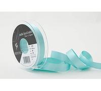 Berisfords Ruban Double Face en polysatin, Couleur Turquoise 15 mm