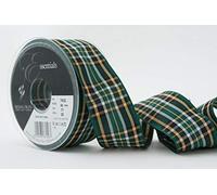 Berisfords Ruban en Polyester Motif écossais, Irlandais, National de 40 mm