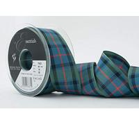 Berisfords Ruban en Polyester Motif Tartan, Flower of Scotland, 40 mm