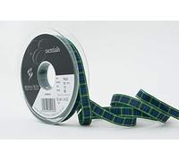 Berisfords Ruban Polyester Ruban Motif écossais, Gordon, 10 mm