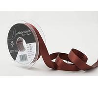 Berisfords Ruban Satin Double Face Chocolat Chaud 15 mm