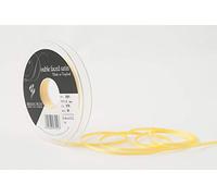 Berisfords Ruban Satin Double Face Jaune 3 mm