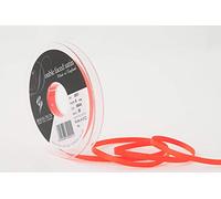 Berisfords Ruban Satin Double Face Orange Fluo 5 mm