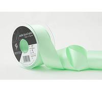 Berisfords Ruban Satin Double Face Vert Menthe 35 mm