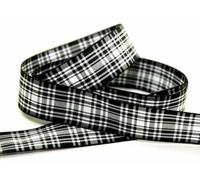 Berisfords Ruban tissé Motif tartan 6 Menzies Vendu au mètre