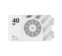 berjalan 40W Caméra Vidéo Lumière LED Trois Couleurs Poche Mini Portable Extérieur Haute Luminosité Remplissage Lumière Ventilateur Refroidissement Dimmable