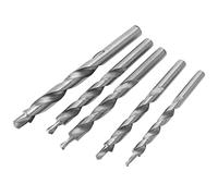 berjalan 5 PièCes SéRies Foret à Bois de Remplacement Outil de Foret à éTape de Torsion HSS pour SystèMe de Trou Manuel de Poche 4-8 / 5-9 / 5-10 / 6-10 / 8-12Mm