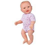 bébé poupée Nouveau-né Filles de 30 cm vinyle/textile rose/blanc