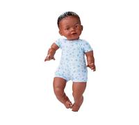 Berjuan Poupée Bébé Africaine Nouveau-née 8073 45 Cm