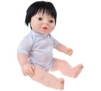 Berjuan poupée bébé Nouveau-né avec grenouillère asiatique 38 cm garçon Blank G