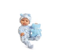 Berjuan - Poupon De 32 Cm En Pyjama Bleu Et Doudou