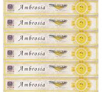 BERK - Bâtons d'encens - Ambrosia - Parfum des dieux - 6 paquets
