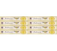 Berk HS-100-P4-12 Lot de 8 paquets de bâtonnets d'encens Ambroisie