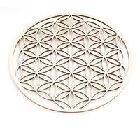 Berk - Inner Worlds EN-073 Accessoire de méditation Symbole Fleur de Vie Bois