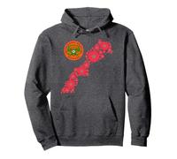 Berkane Foot Drapeau Maroc Carte Sahara Marocain Sweat à Capuche