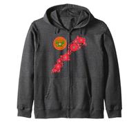 Berkane Foot Drapeau Maroc Carte Sahara Marocain Sweat à Capuche
