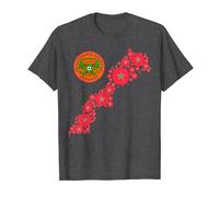 Berkane Foot Drapeau Maroc Carte Sahara Marocain T-Shirt