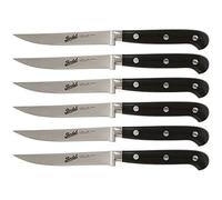 Berkel - ADHOC Set 6 Couteaux Steak Noir Lame Lisse