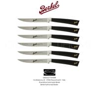 Berkel - Elegance Noir - Ensemble De 6 Couteaux À Steak En Acier - Revendeur