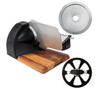 Berkel Home Line 250 Plus Trancheuse professionnelle avec lame de 250 mm, kit de construction pour pain et planche d'insertion faite à la main, design Berkel, compact, sûr