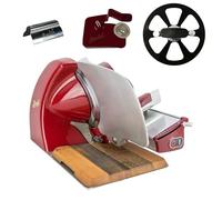 Berkel Home Line 250 Trancheuse de qualité supérieure avec planche d'insertion faite à la main + extracteur de lame + embout abrasif + pince à découper