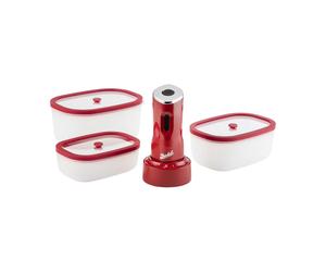 Berkel Set de pompe sous vide Berkel Icon mini Rouge