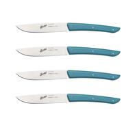 Berkel Couteaux à steak Set de 4 pièces Bleu pétrole