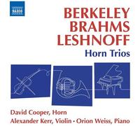 Berkeley / Brah / Cooper – Trios avec Cor – CD – NAXOS