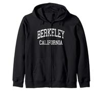 Berkeley California CA Design Sportif Vintage Sweat à Capuche