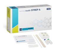 Berkeley Health Strep A Kit de test à domicile | Détection du streptocoque hémolytique du groupe A dans la gorge | Rapide et précis à 97,9 % | Facile à suivre | 1 test