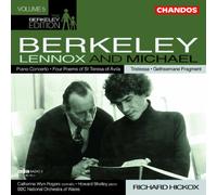 Berkeley, L. – Concerto pour piano et 4 Poèmes de Sainte Thérèse d'Avila – Import