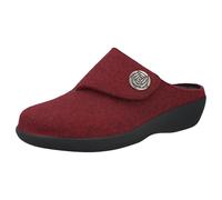 Berkemann Chaussons Teresa pour femme, rouge foncé, 42 2/3 EU