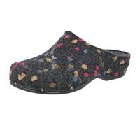 Berkemann Donata, Pantoufles, Femme, Gris/á Points, Feutre