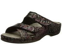 Berkemann Femme Janna Mocassin, Noir Cachemire Fluo, 40 2/3 EU