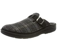 Berkemann Homme Mirko Chausson, Gris foncé, Bleu à Carreaux, 41.5 EU