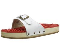 Berkemann Noppen-Sandale, Claquettes mixte adulte - Blanc (White 100) - Gr.39.5 EU