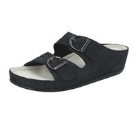 Berkemann Sandales Mules Lüneburg dark blue Nubuck Leather Article avec semelle interieure anatomiqu, Bleu - Blau (dunkelblau 320), 36 1/3
